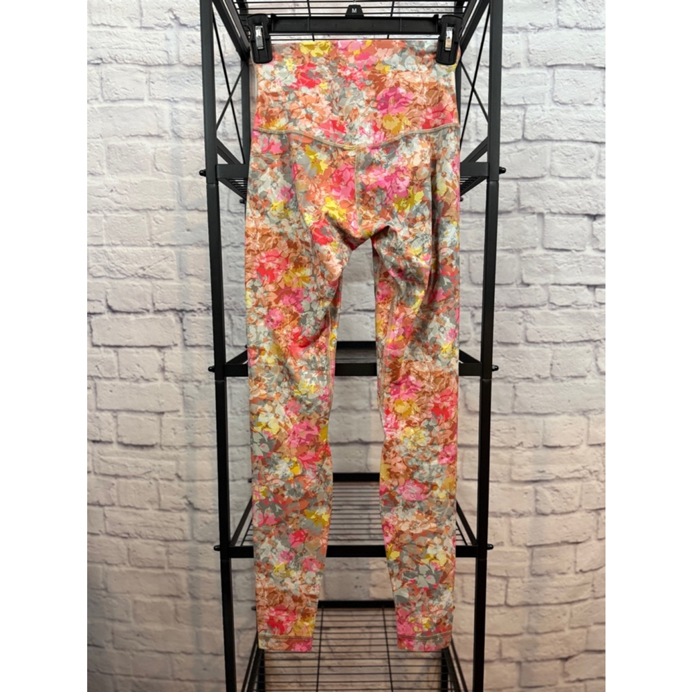 LULULEMON women’s inflorescence multi color align pant 28” - Picture 4 of 11